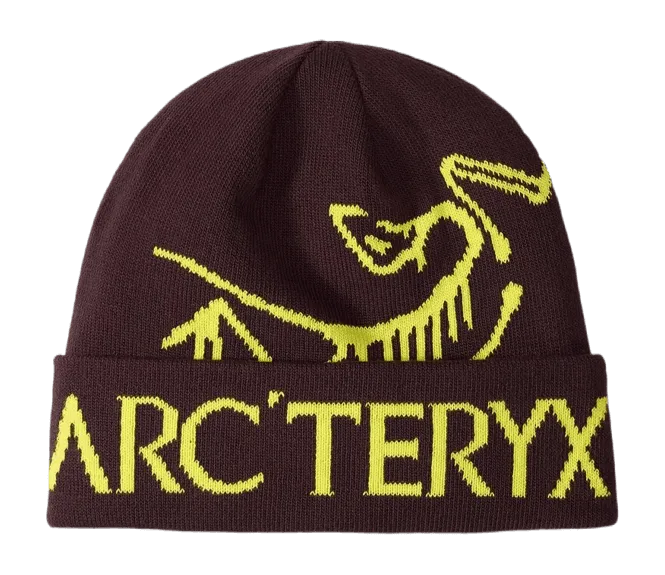 Arcteryx Bird Word Toque - Versatile Recycled Polyester Hat for Mountain and Everyday Adventures