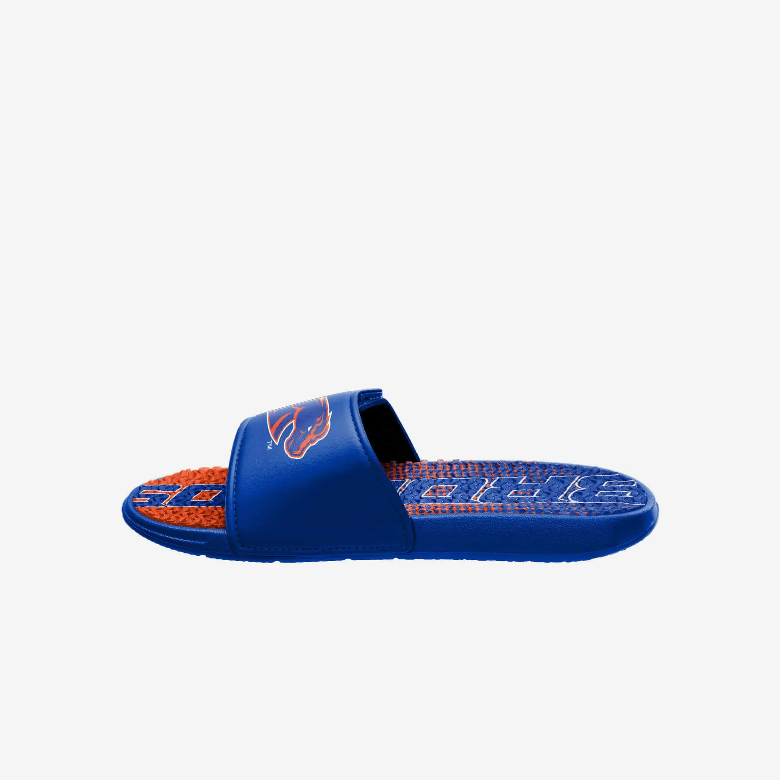 Boise State Broncos Gradient Wordmark Gel Slide