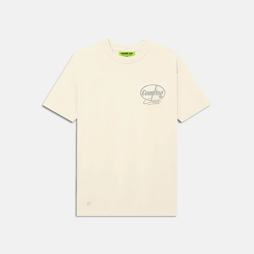 By Invite Only Heavyweight T-shirt- Vintage White