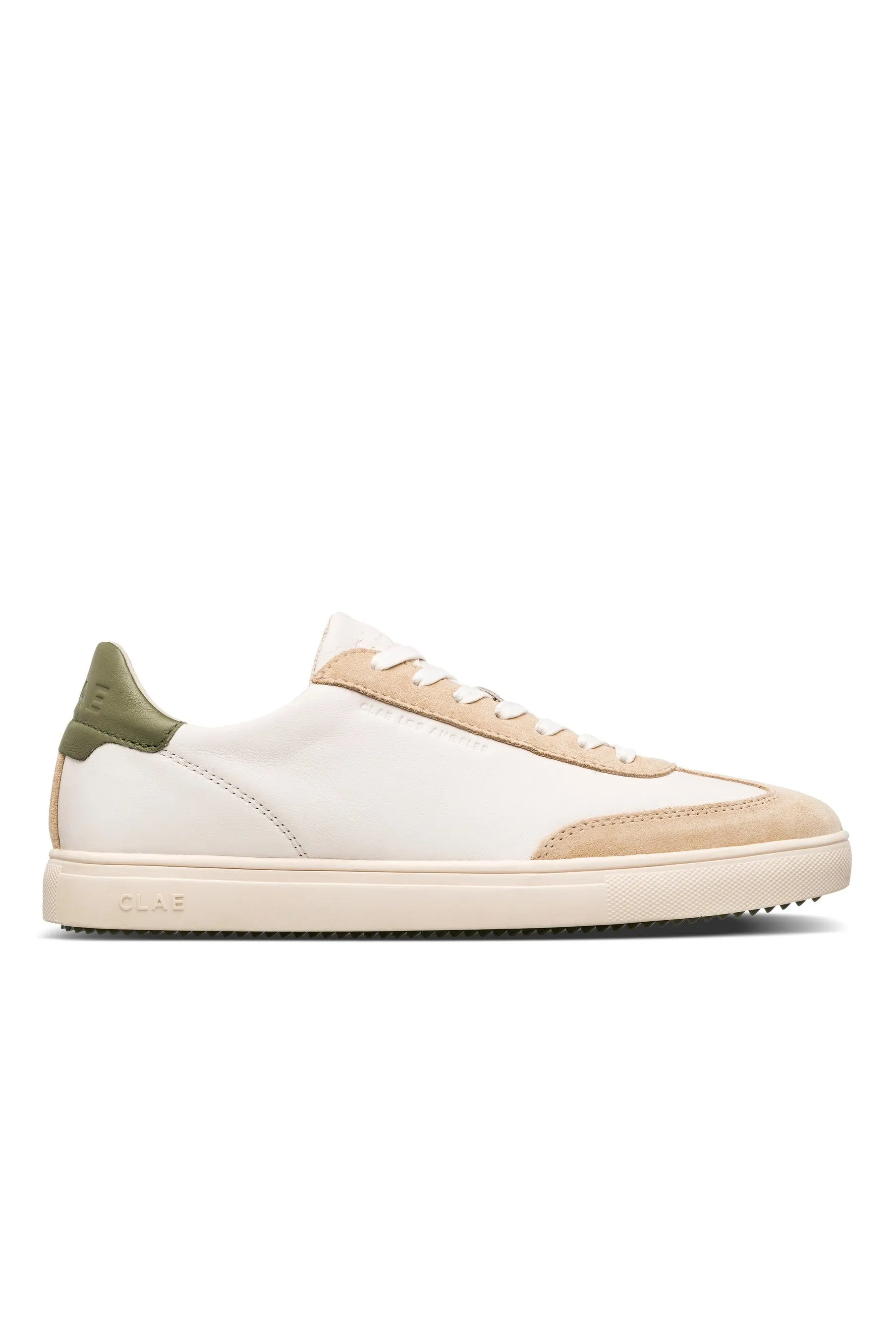 Clae Deane Sneakers in Off White Vanilla Olive