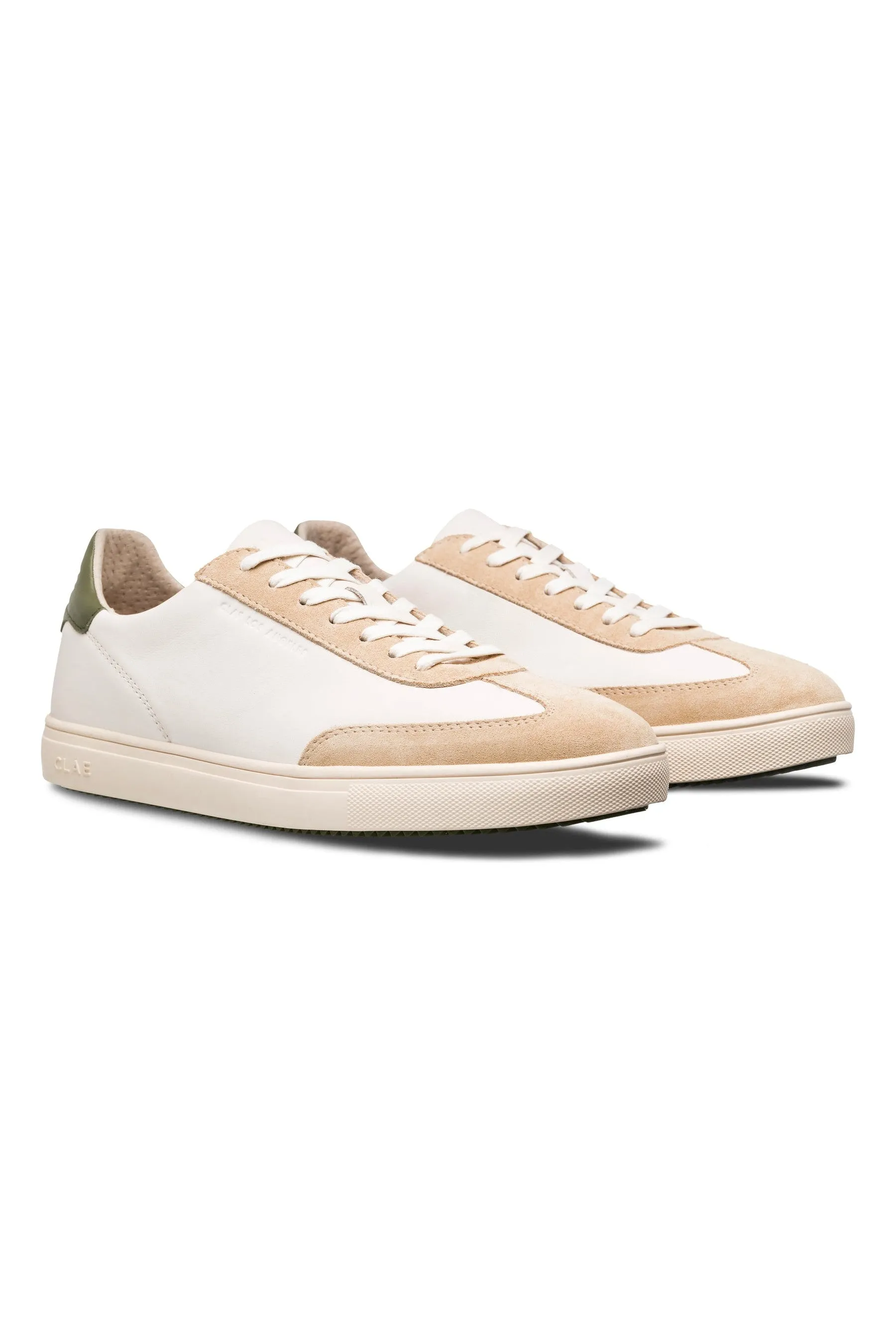 Clae Deane Sneakers in Off White Vanilla Olive