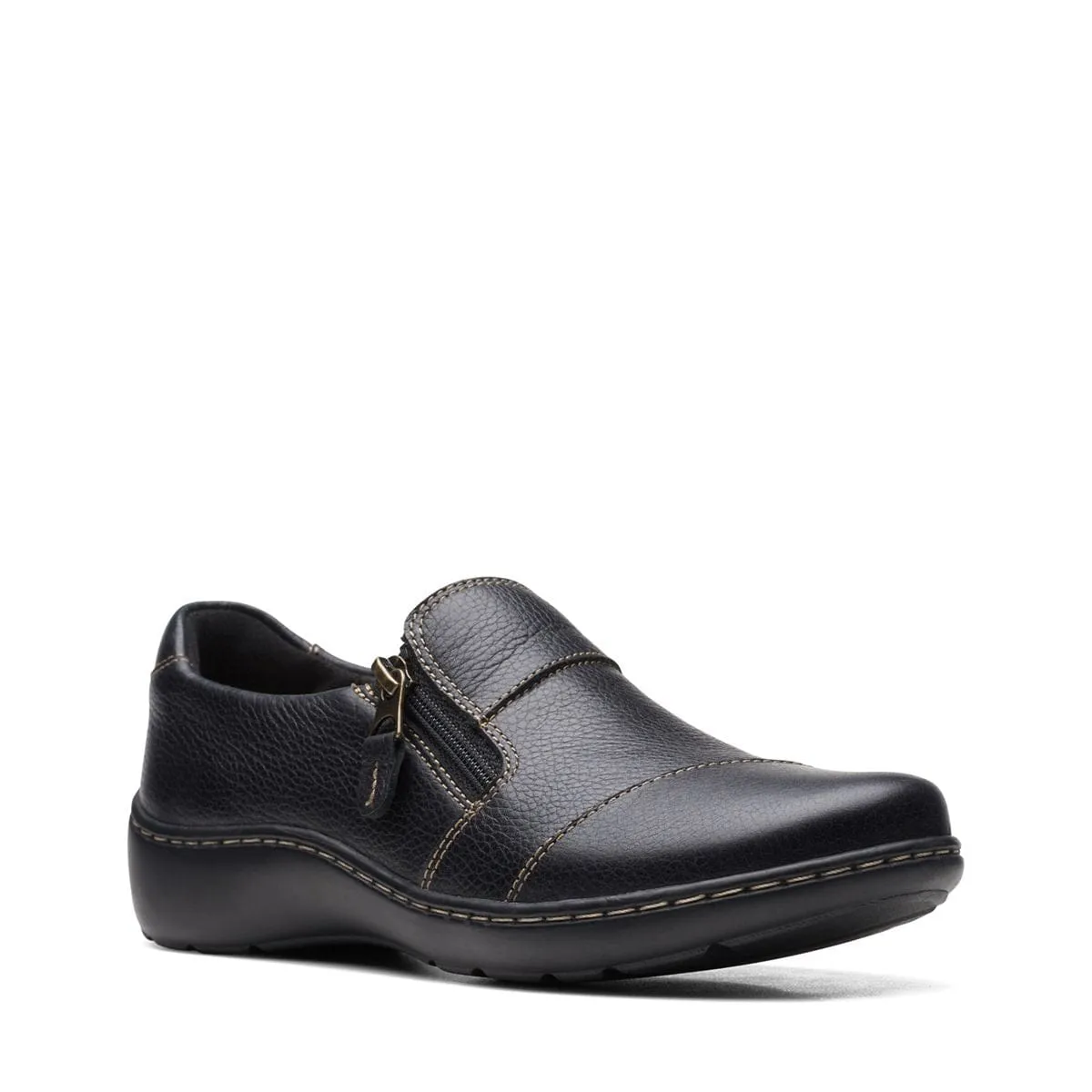 Clarks Women's Cora Harbor Shoes- Black