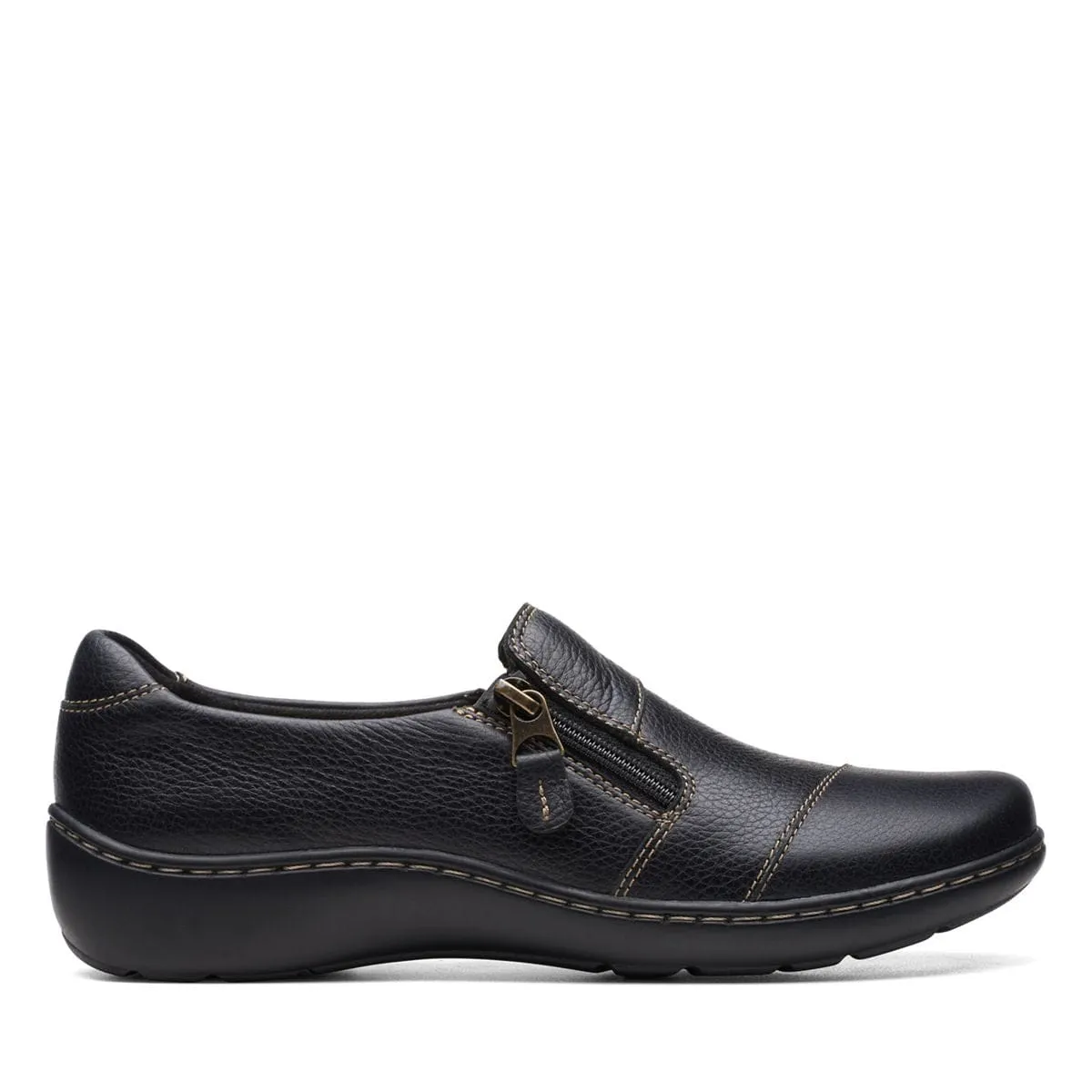 Clarks Women's Cora Harbor Shoes- Black