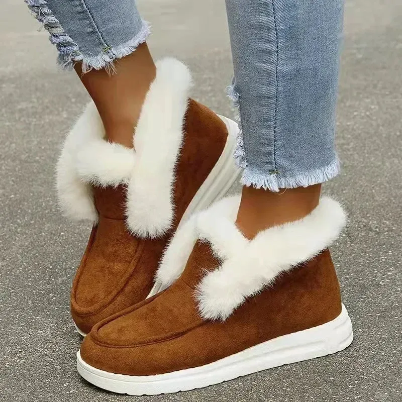 CRYSTAL | Warm Ankle Booties