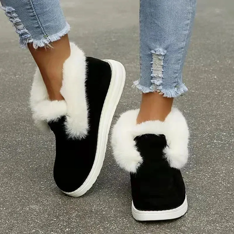 CRYSTAL | Warm Ankle Booties