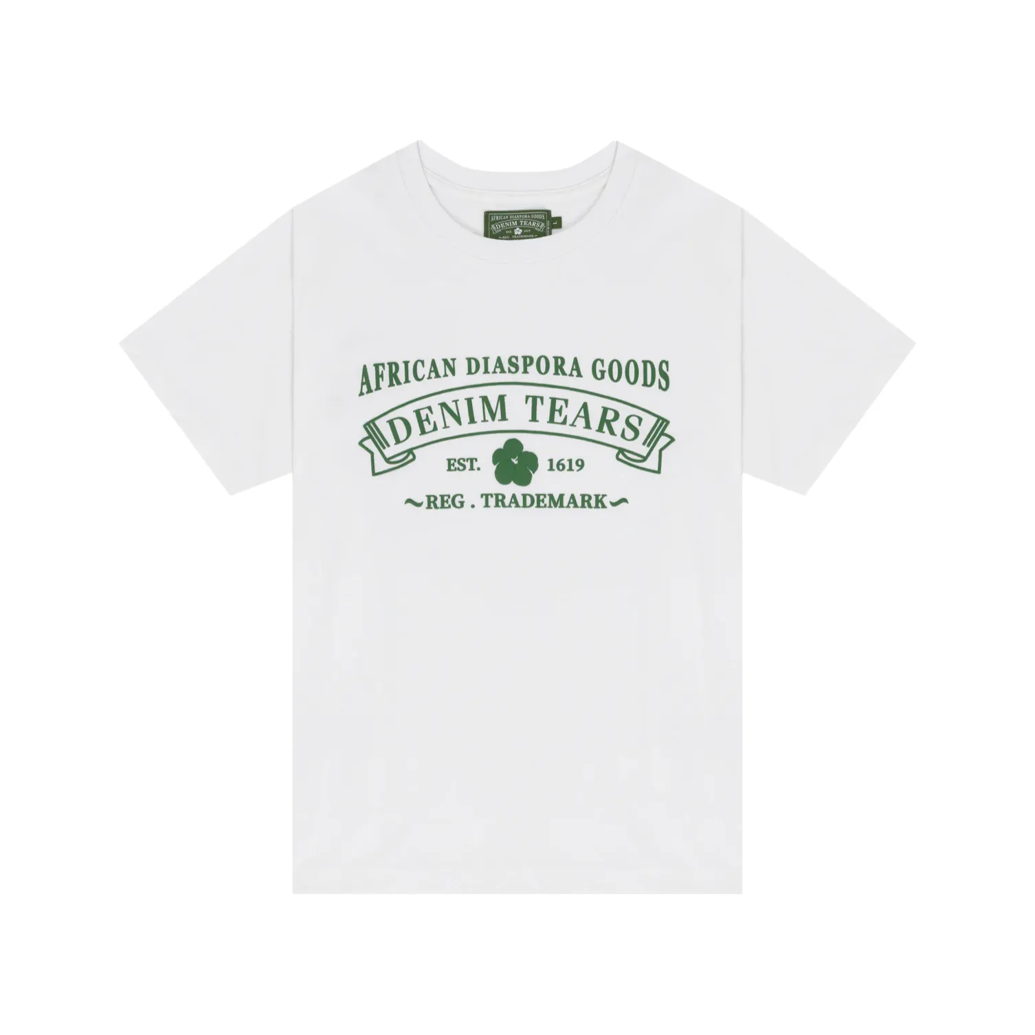 Denim Tears ADG Tee White