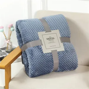 Fluffy Plaid Winter Blanket