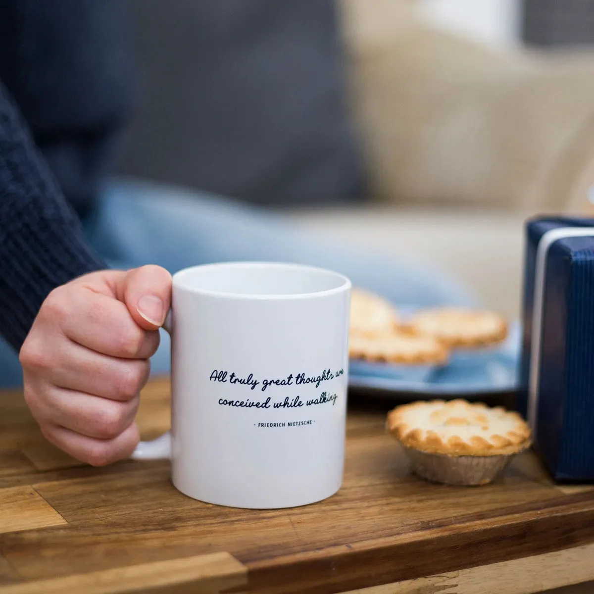 Great Thoughts Walking Quote Mug
