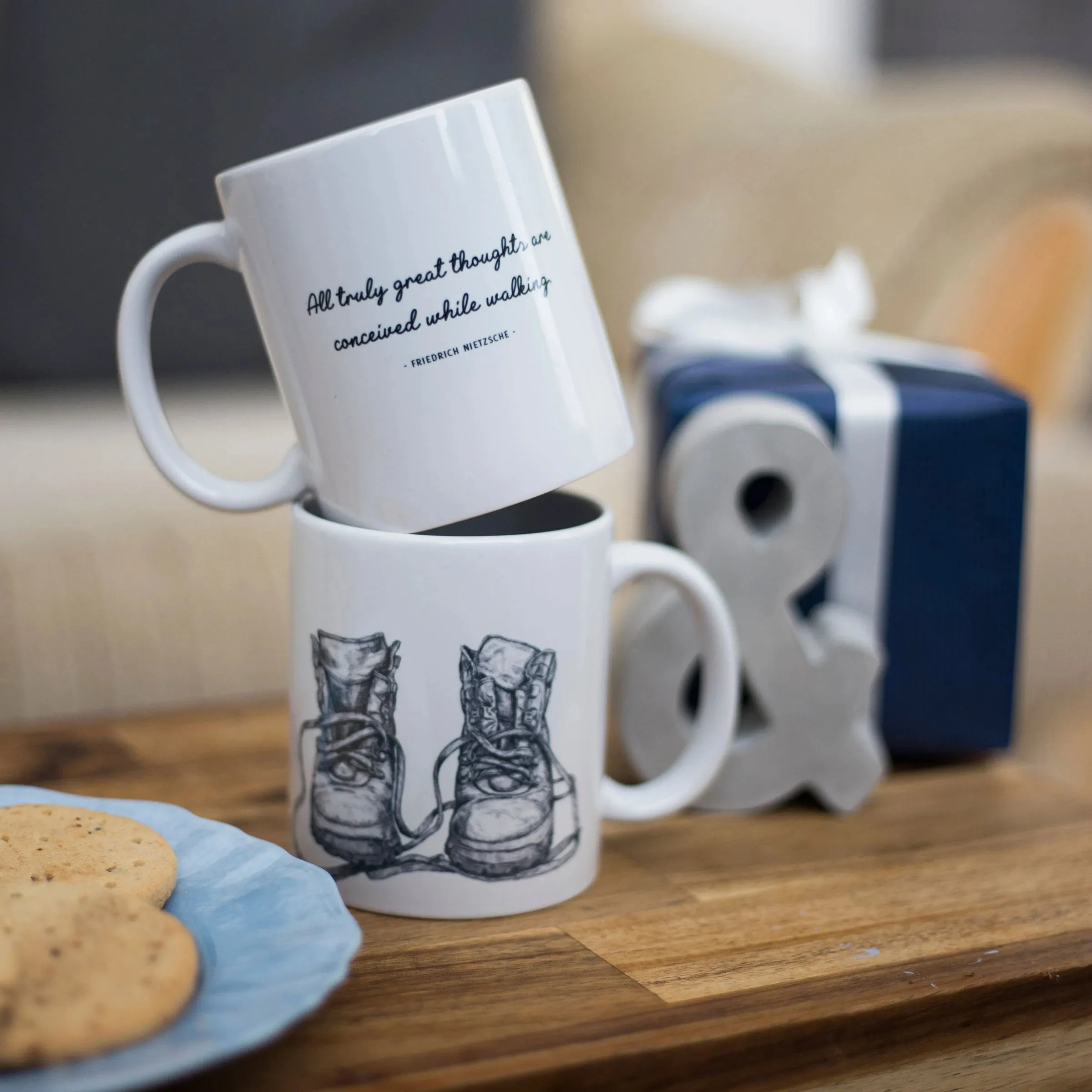 Great Thoughts Walking Quote Mug