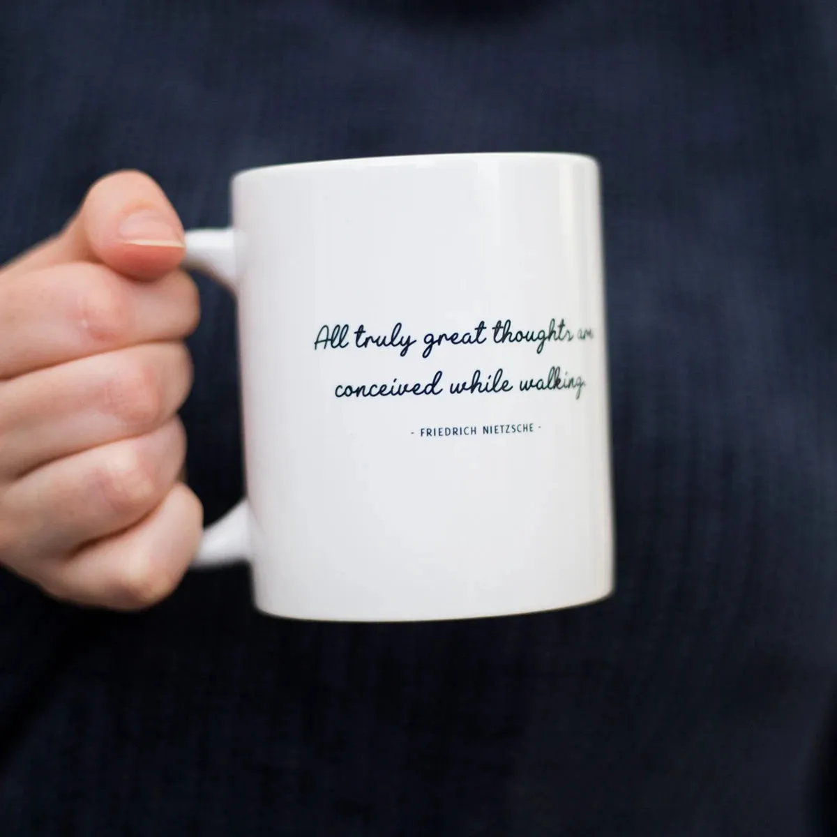 Great Thoughts Walking Quote Mug