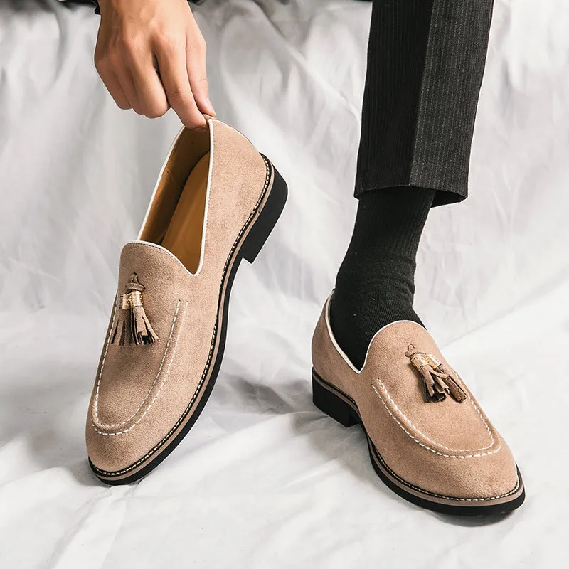 Green Oxford Brogue Shoes