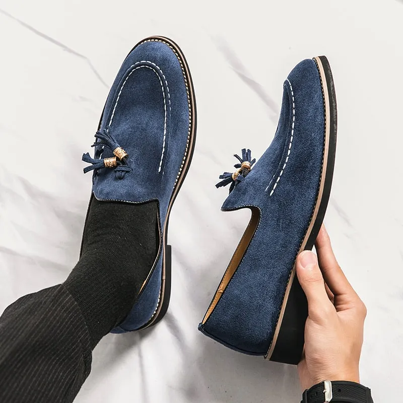 Green Oxford Brogue Shoes