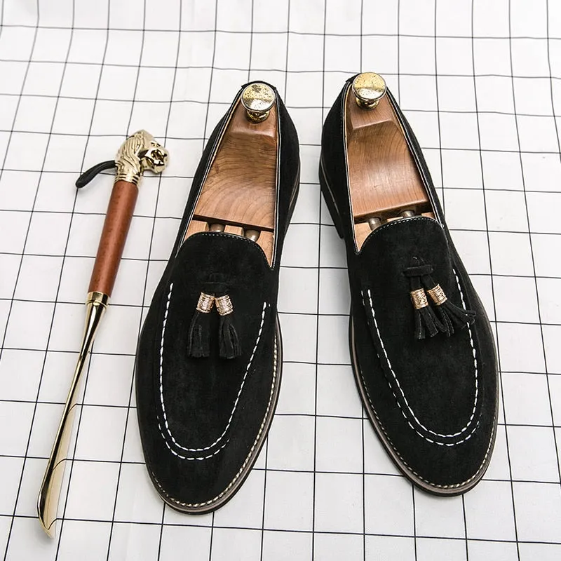 Green Oxford Brogue Shoes