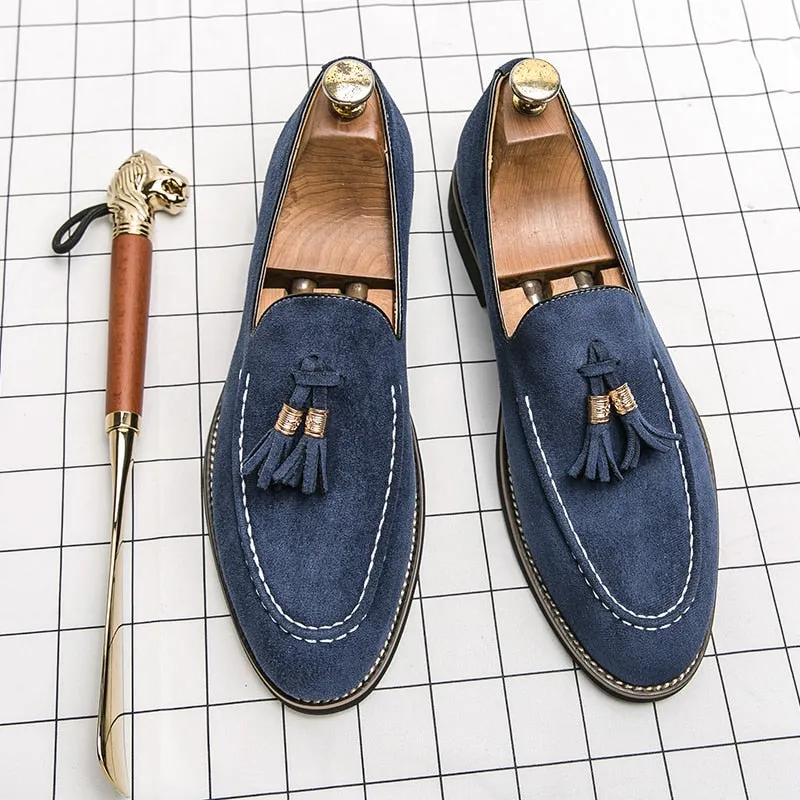 Green Oxford Brogue Shoes