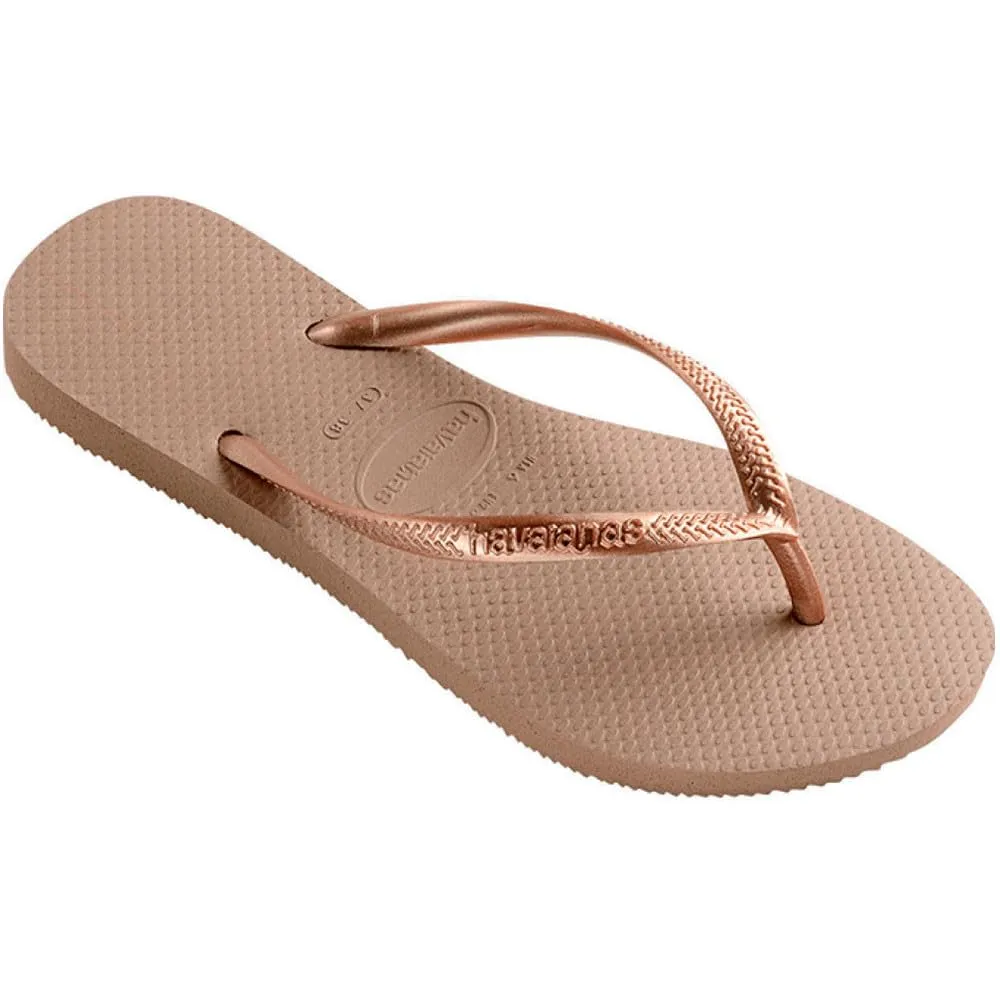 Havaianas Women's Slim FlipFlop Pink | (Rose Gold)