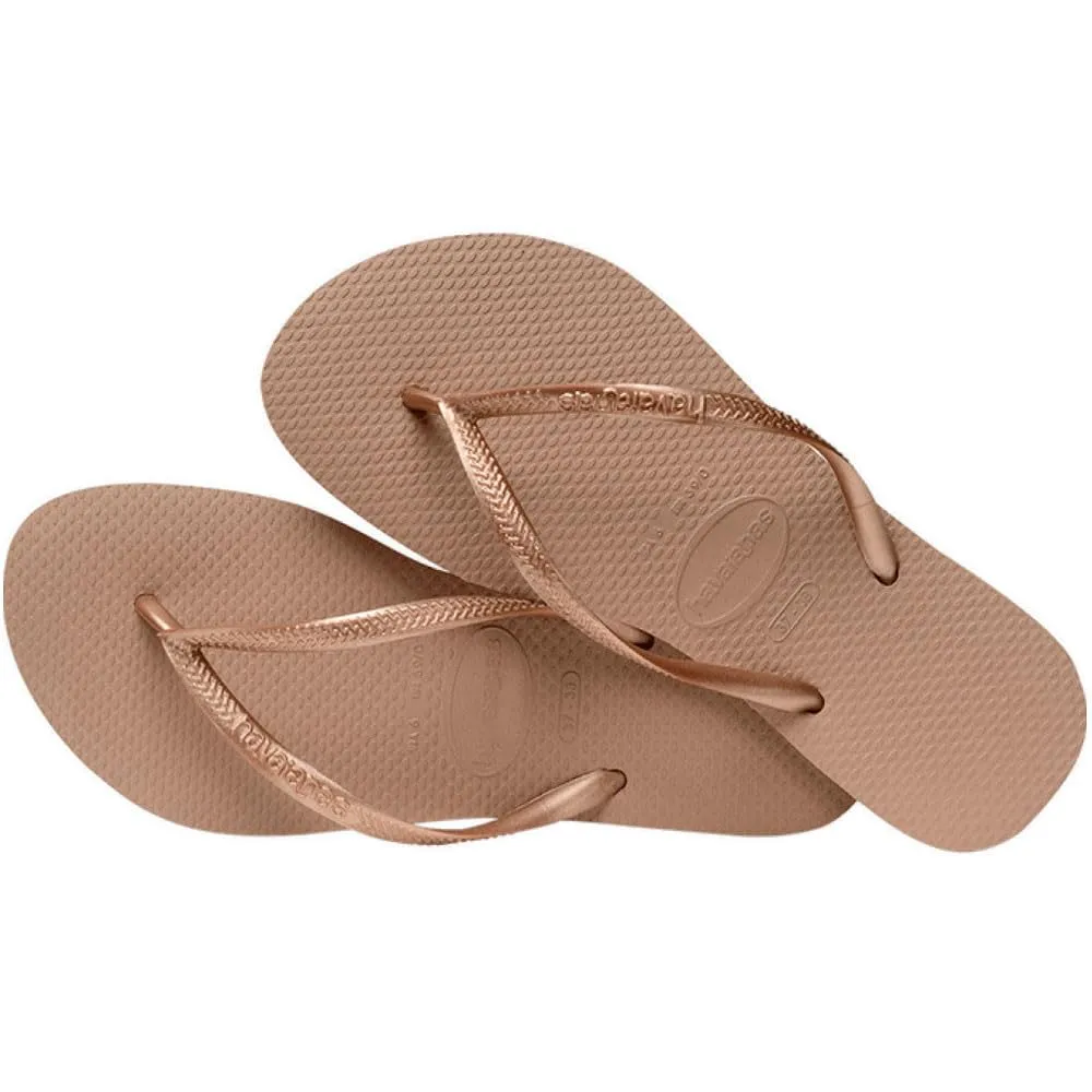 Havaianas Women's Slim FlipFlop Pink | (Rose Gold)