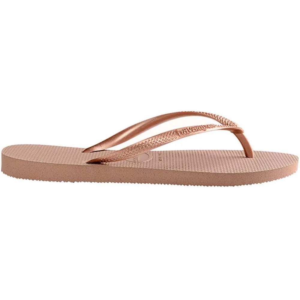 Havaianas Women's Slim FlipFlop Pink | (Rose Gold)