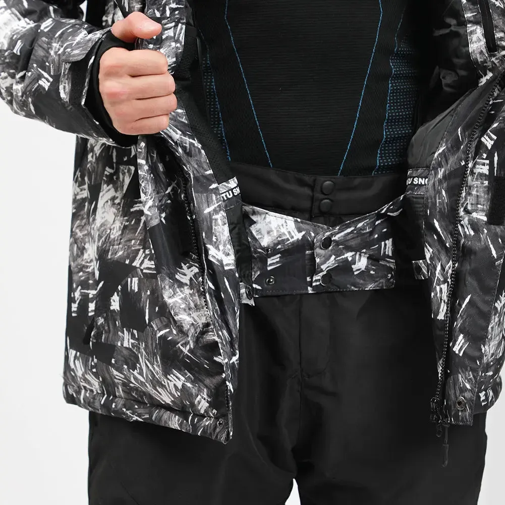 Hotian Men Insulated Snow Skiing Snowboarding Jacket