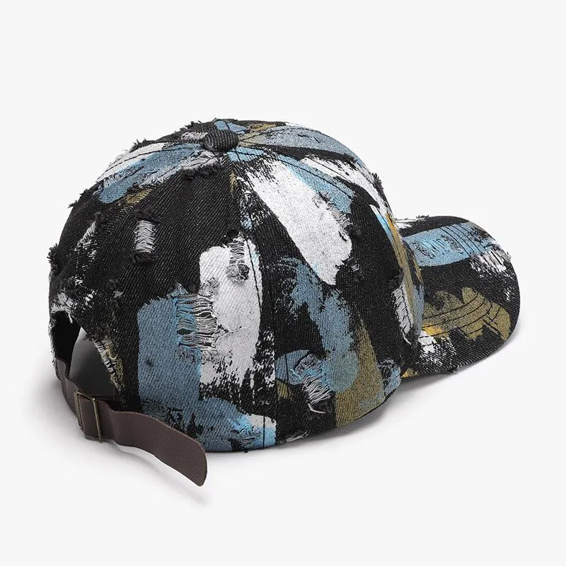 Men's Outdoor Travel Breathable Cotton Cap – Adjustable Dome Hat for All Seasons