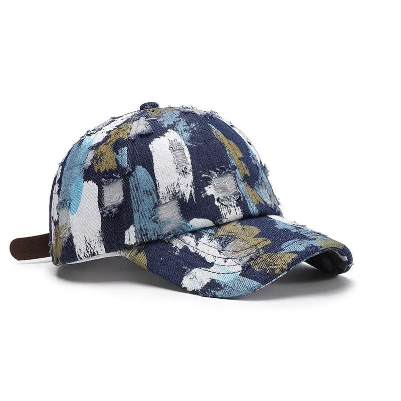 Men's Outdoor Travel Breathable Cotton Cap – Adjustable Dome Hat for All Seasons