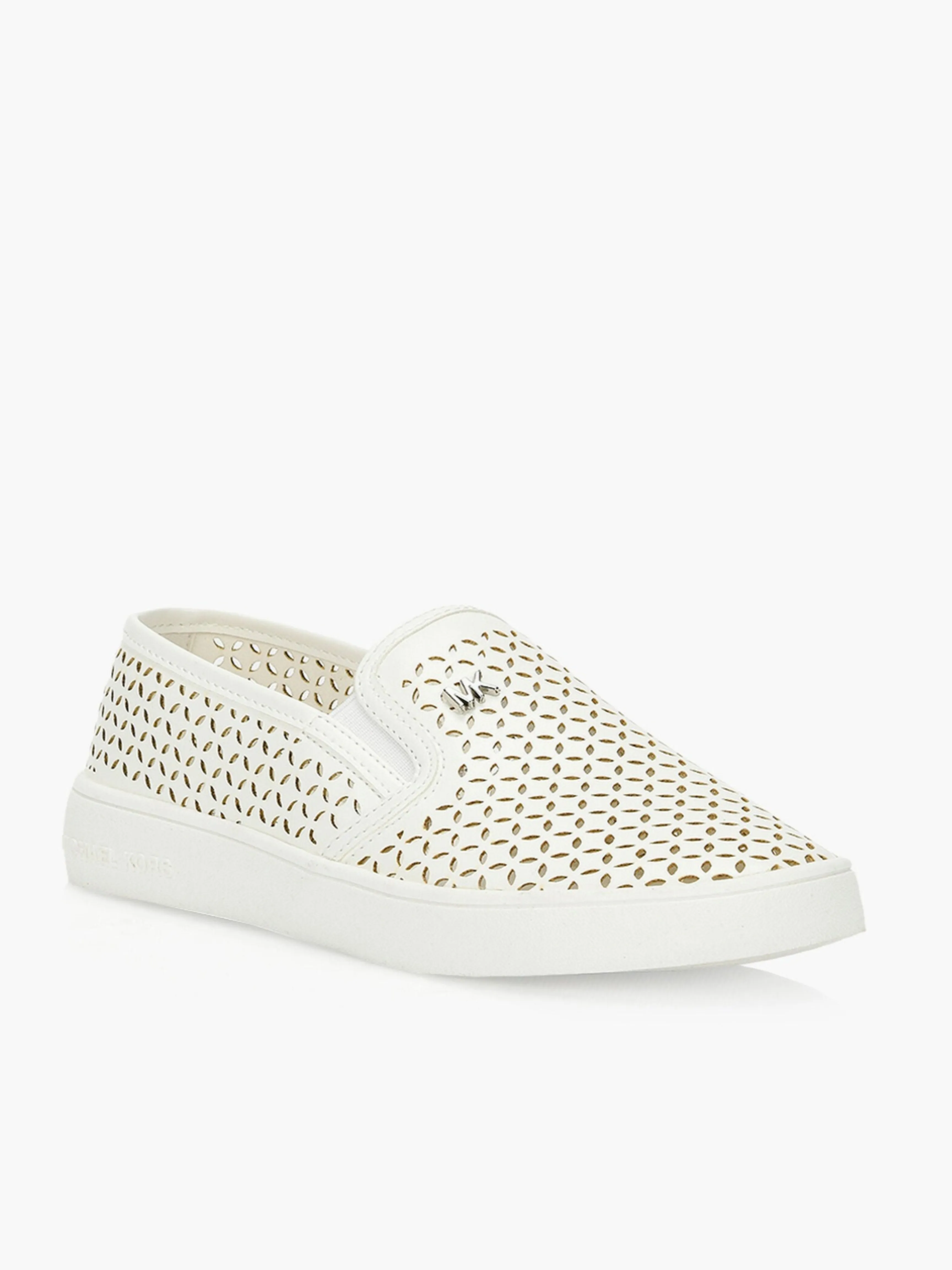Michael Kors Slip-Ons Shoes White_MKS10424C