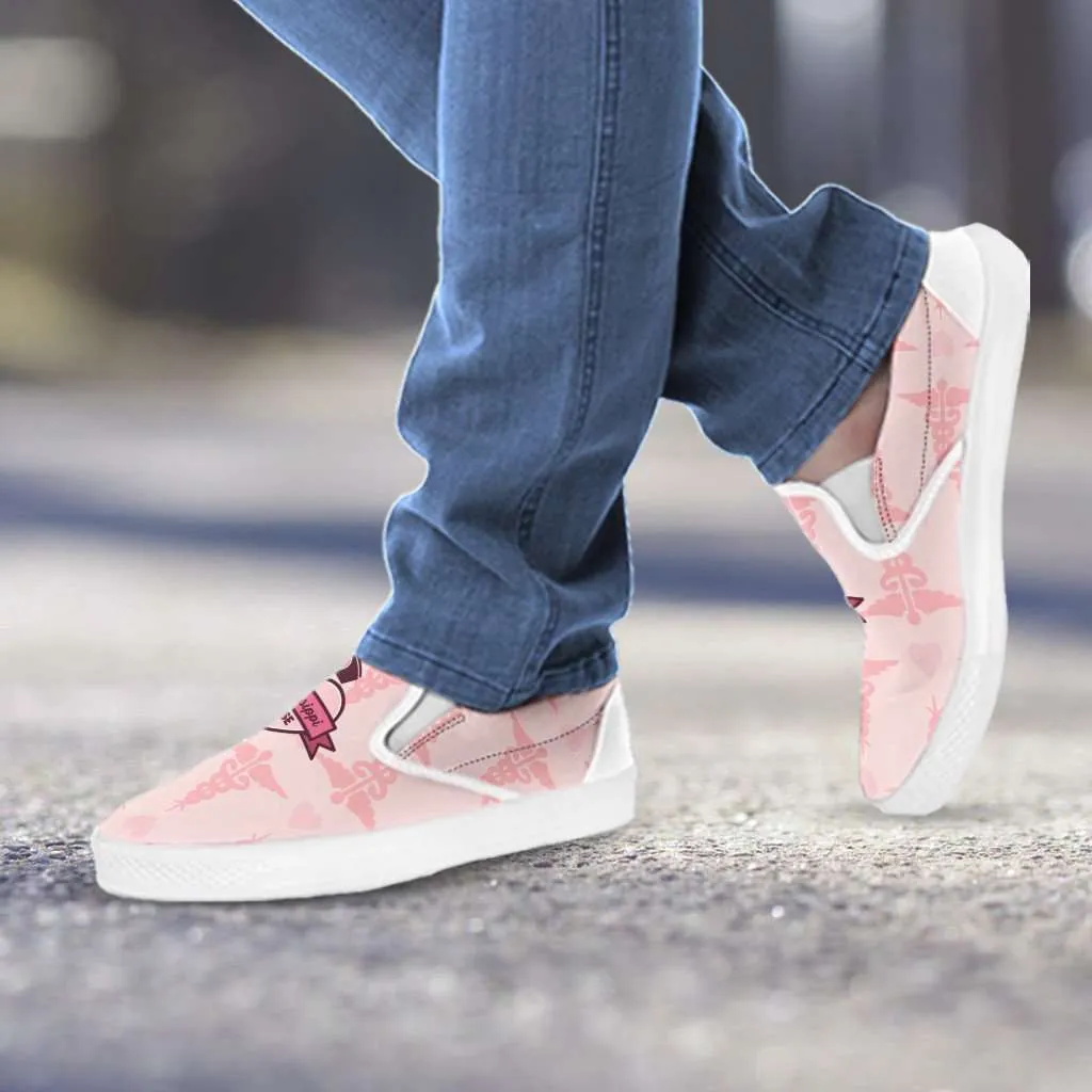 Mississippi Nurse Slip-on Shoes Pink