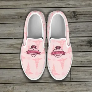 Mississippi Nurse Slip-on Shoes Pink
