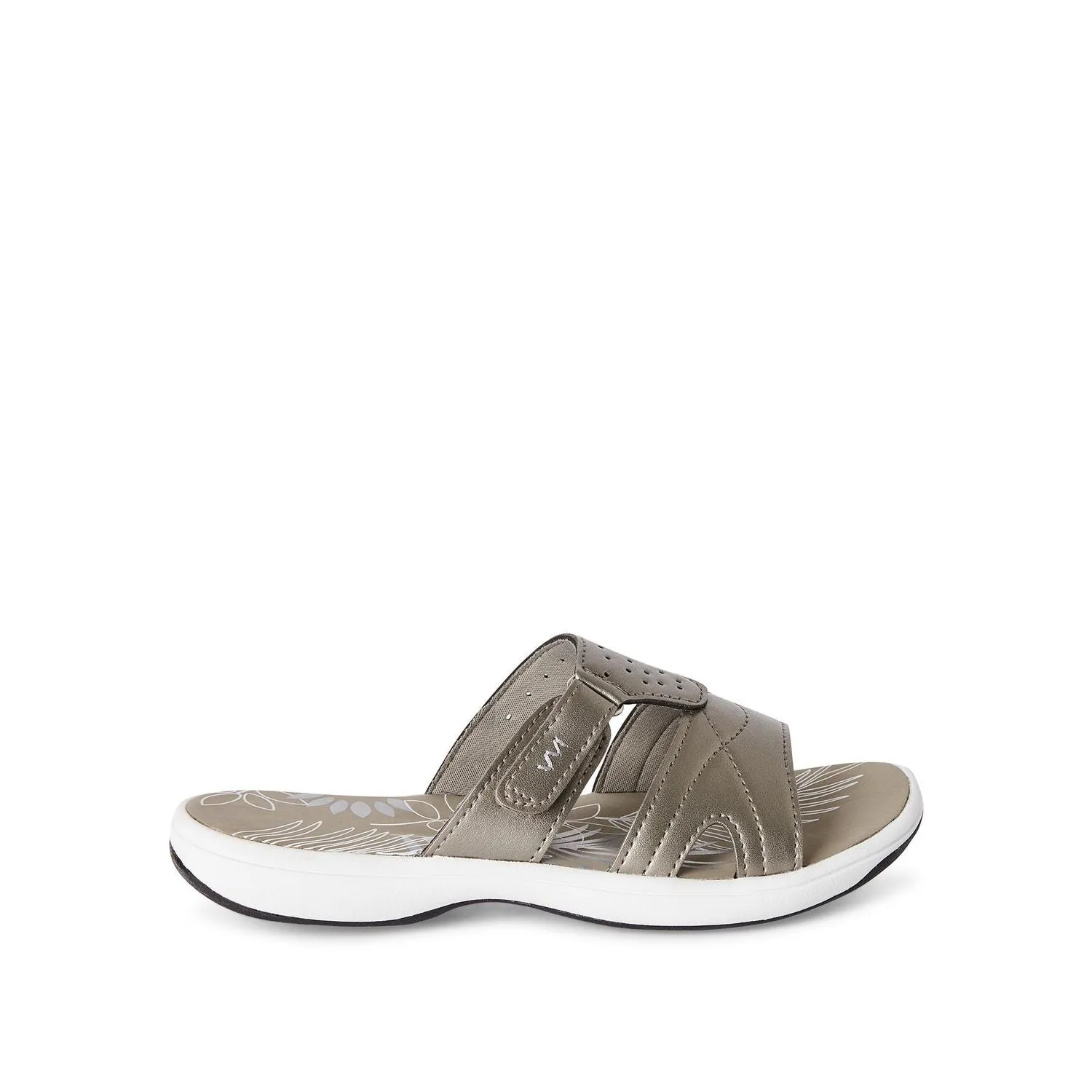 New with tags! Time and Tru Women's Mandy Sandals! Gold Sz 8!