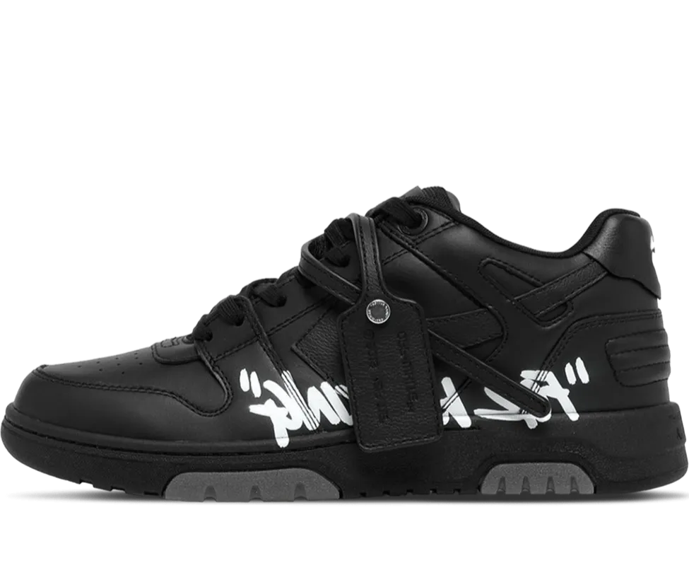 Off-White Out Of Office OOO "For Walking" Low Tops Black White (SS22)