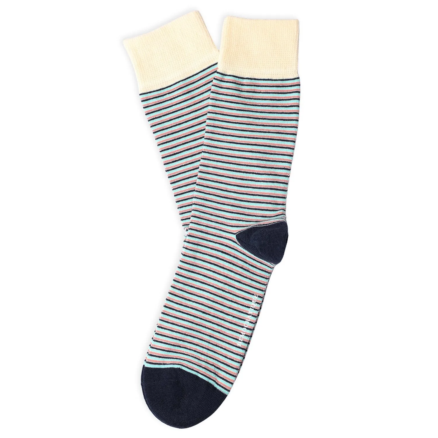 Originals Ultralight Stripes Organic Cotton Off White / New Blue / Poolside Green / Pale Pink