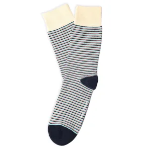 Originals Ultralight Stripes Organic Cotton Off White / New Blue / Poolside Green / Pale Pink