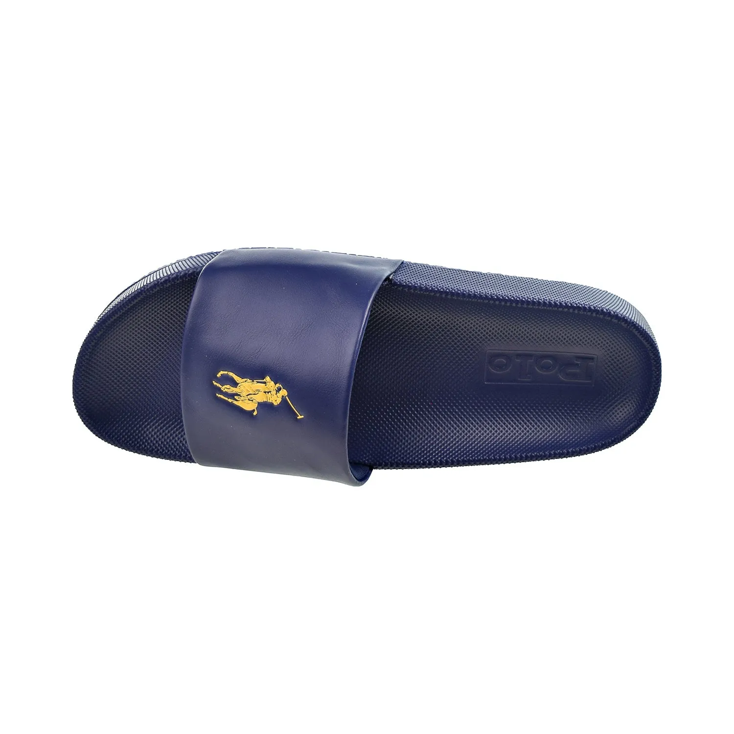 Polo Ralph Lauren Cayson Men's Slides Navy-Gold
