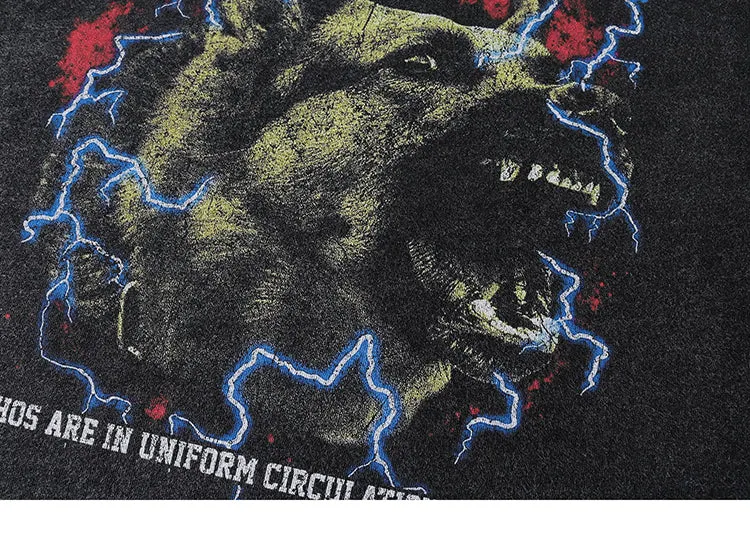 Psycho | Vintage Y2K Oversized T-Shirt