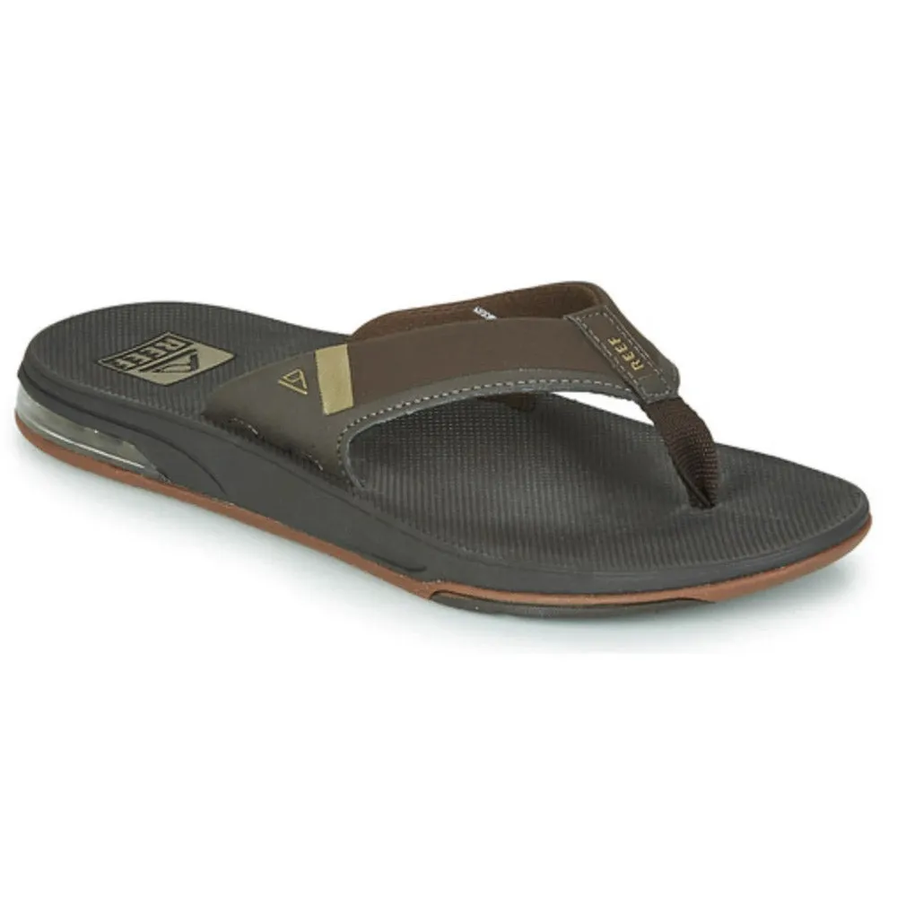 Reef Fanning Low Flip Flops  - Brown