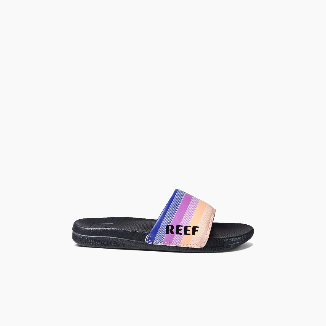 Reef One Slide Sandal-Retro Stripes
