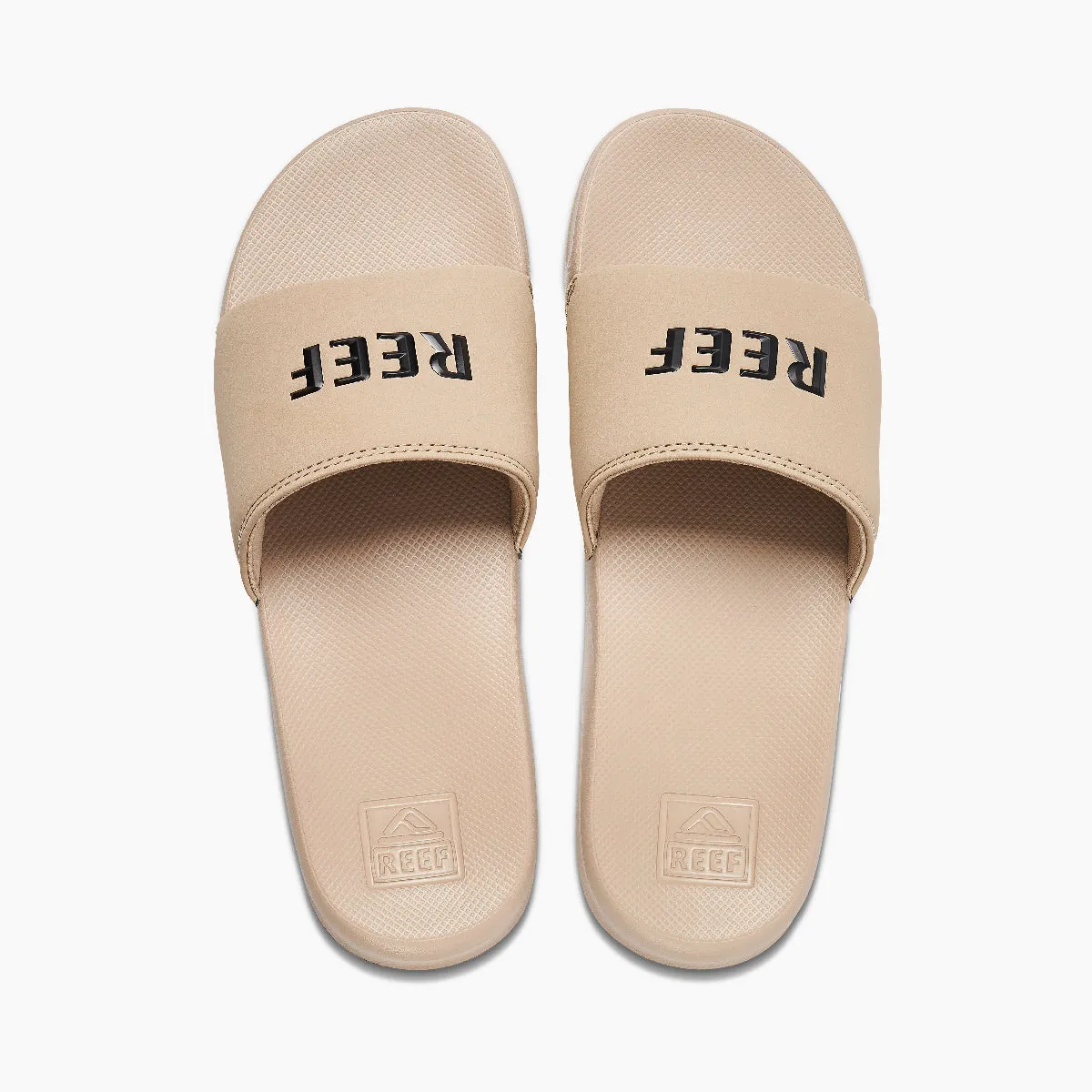 Reef One Slide Sandal-Tan Reef