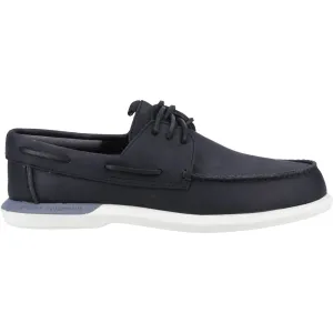 Sperry Mens Plushwave 2.0 Boat Shoes - Black