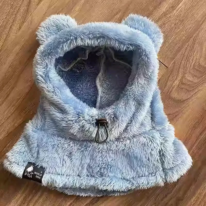 Warmie Frenchie Winter Plush Hat - Cozy & Stylish for French Bulldogs