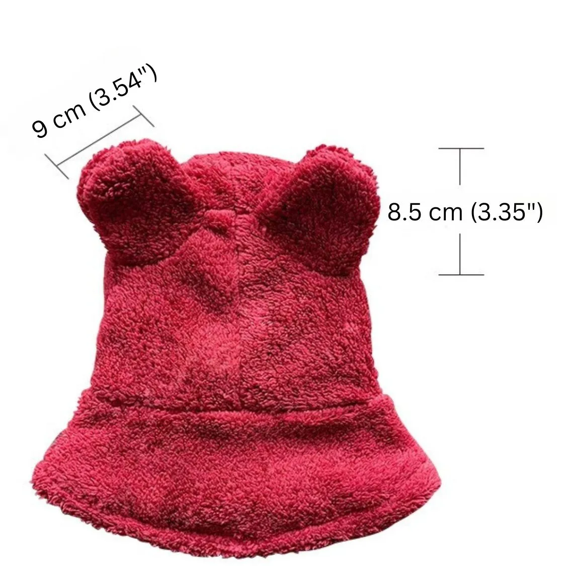 Warmie Frenchie Winter Plush Hat - Cozy & Stylish for French Bulldogs