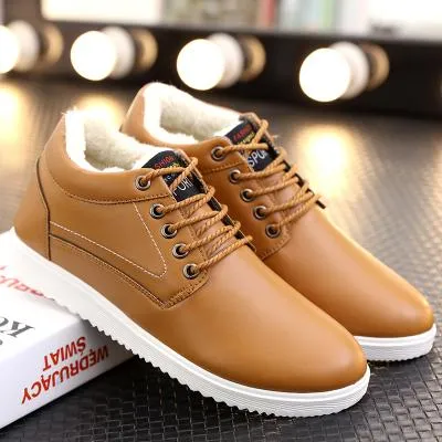 Winter Men's Warm Cotton Shoes