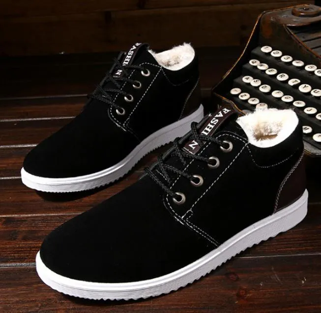 Winter Men's Warm Cotton Shoes