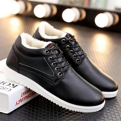 Winter Men's Warm Cotton Shoes