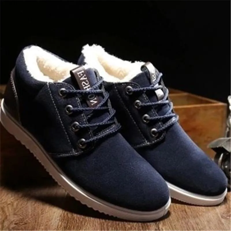 Winter Men's Warm Cotton Shoes