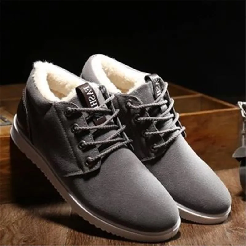 Winter Men's Warm Cotton Shoes