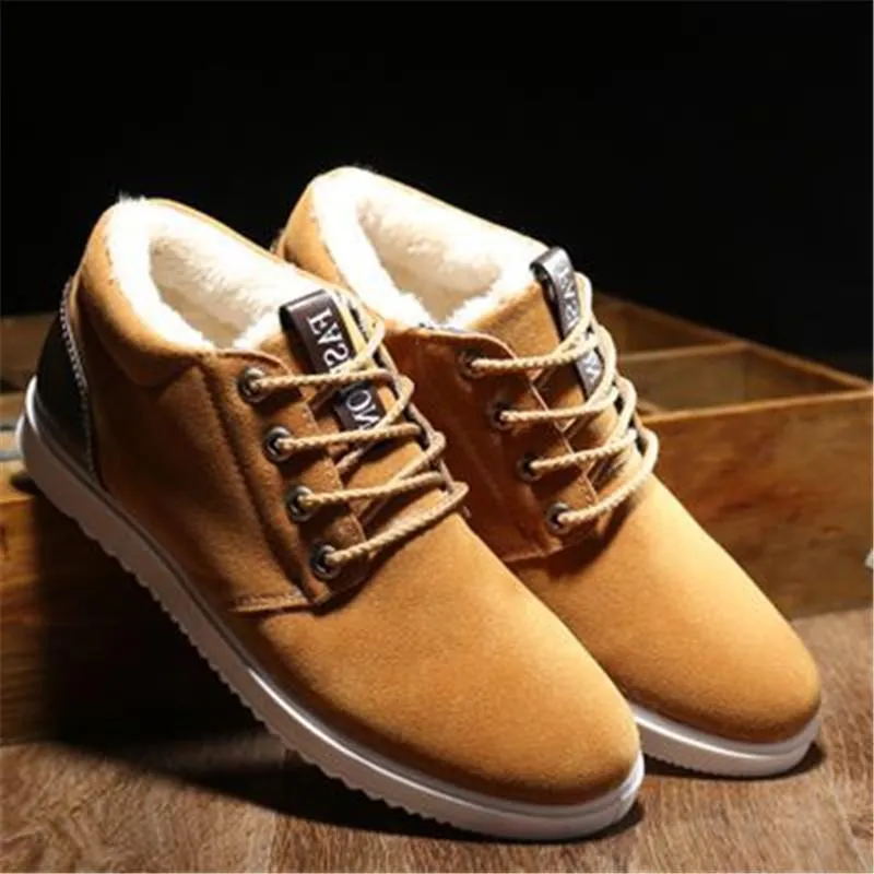 Winter Men's Warm Cotton Shoes