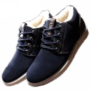 Winter Men's Warm Cotton Shoes