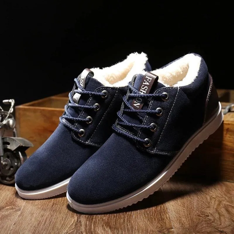 Winter Men's Warm Cotton Shoes