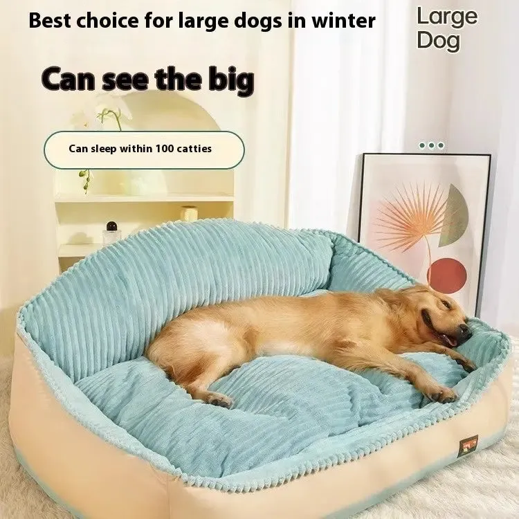 Winter Warm Four Seasons Lazy Sofa Dog Mat Cat Bed