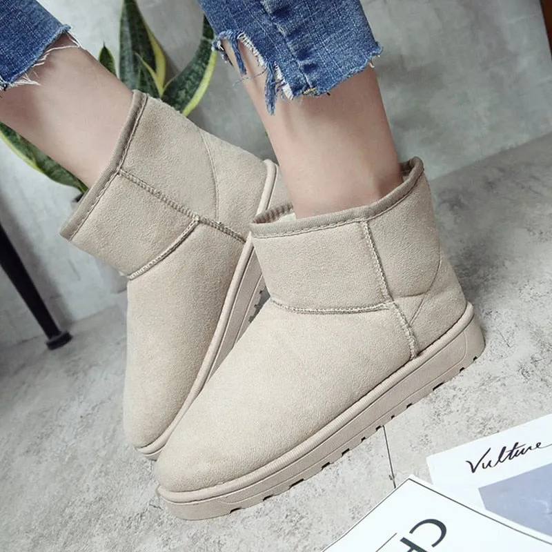Womens Ankle Fashion Winter Boots