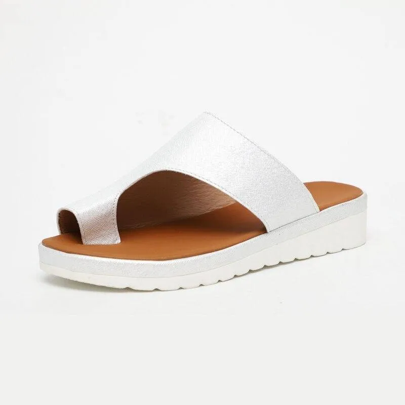 Women's Comfy Flat Platform Sandals